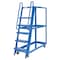 Vestil Steel High Frame Cart W/ Mold On Rubber Casters, 56-1/8" x 21-7/8" x 73-1/16", 1000 Lb Cap, Blue SPS-HF-2252 - alternate 6